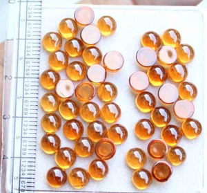 Piedra preciosa suelta cabujón redondo granate hessonita naranja natural 40,80 Sri Lanka - Imagen 1 de 3