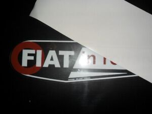 Fiat 1800/2100/2300 - Adesivo Rodaggio da lunotto