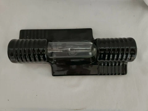 Black Porcelain Wall Sconce Light Fixture by Sarsaparilla Deco Designs Cover