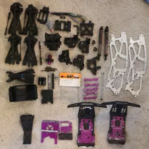 parti hpi savage X XL Flux. Telaio, custodia diff, paraurti, armi, urti e altro - Foto 1 di 8