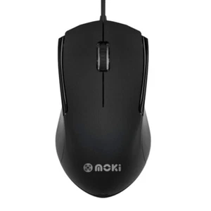 Moki Wired Mouse Ergonomic Optical USB/PS2 Office/Home for PC/Laptop Computer BK - Picture 1 of 1