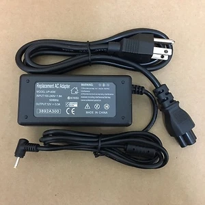 AC Adapter 12V 3A 40W Charger For Samsung ATIV Smart PC Pro XE700T1C-A02U UP-40W - Picture 1 of 4