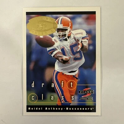Reidel Anthony 1997 Score Draft Class Rookie Card #281 Florida Gators - Image 1 of 2