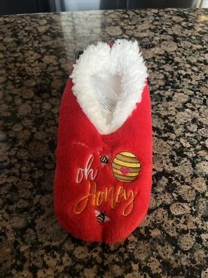 Zapatillas Snoozies para mujer talla L 9/10 DÍA DE SAN VALENTÍN OH MIEL Foto 1 de 4