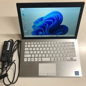 SONY VAIO VJPG11C11N Core i5 1.8Ghz RAM 8GB SSD 256GB Win11 USED JP IMPORT - Picture 1 of 8
