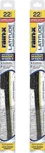 Rain-X 810165 Latitude 2-In-1 Water Repellent Wiper Blades, 22 Inch Windshield - Picture 1 of 9