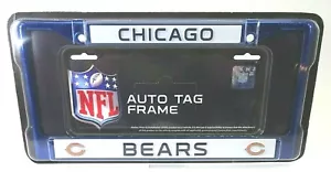 NFL Nummernschildrahmen Chicago Bears Nummernschildrahmen Rico Industries BLAU - Bild 1 von 2