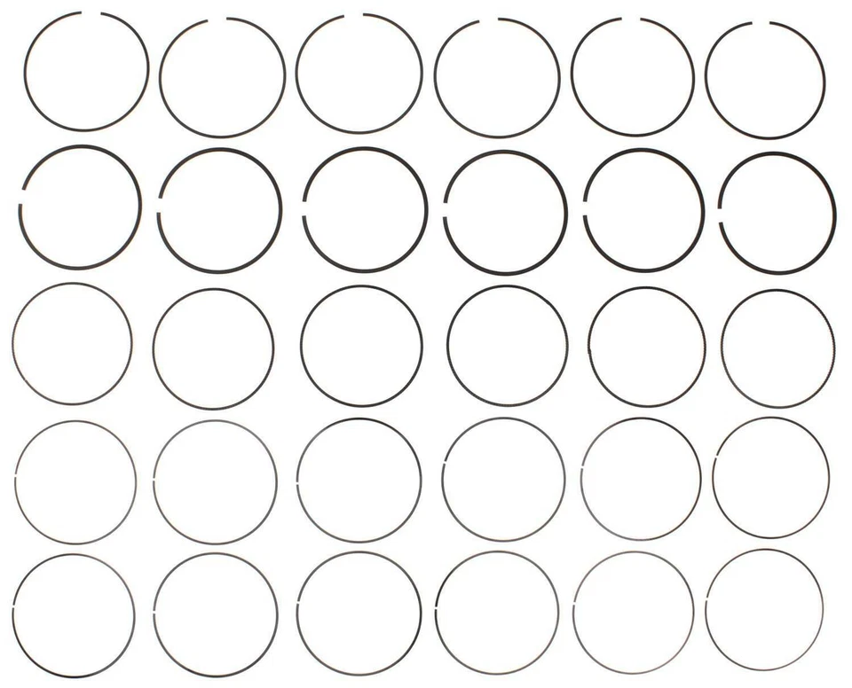 Juego de anillos de pistón de motor para Saab 9-4X 2011 MAHLE ORIGINAL Foto 1 de 1