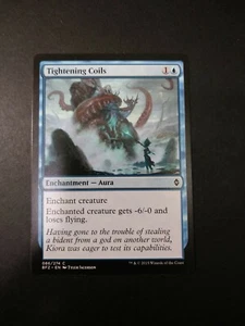 MTG Battle For Zendikar Tightening Coils Card - Picture 1 of 1