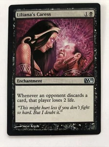 Liliana's Caress - Magic The Gathering - Magic 2011 - Imagen 1 de 2