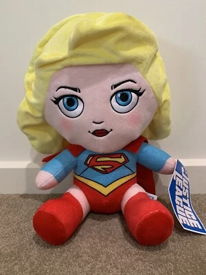 Плюшевая мягкая игрушка DC Justice League Supergirl 29 см - новая с этикетками - Изображение 1 из 2