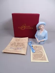 Bronte Porcelain H.M Queen Elizabeth The Queen Mother Candle Snuffer Ltd Edition - Picture 1 of 18