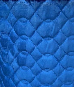 Royal Suede Wave Quilted Auto Headliner Headboard Fabric with 3/8" Foam Back - Picture 1 of 1