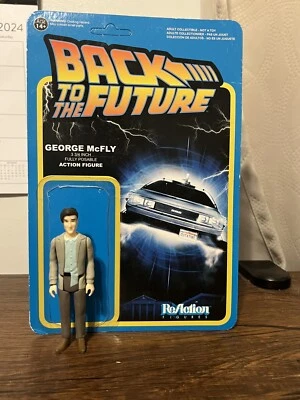 Figura de acción Funko ReAction Regreso al futuro George McFly Foto 1 de 4