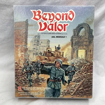 Beyond Valor ASL Módulo 1 Juego de Mesa Avalon Hill EX/EX+ 1985 Foto 1 de 4