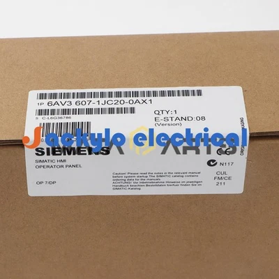 1PCS NEW SIEMENS touch screen 6AV3607-1JC20-0AX1 6AV3 607-1JC20-0AX1 - Image 1 of 4