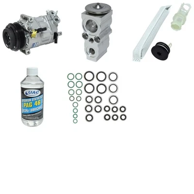 Kit de compresor de aire acondicionado UAC KT 5395 para Chevrolet Malibu 16-21 Foto 1 de 4