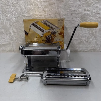 MARCATO Atlas Mod 150 Pasta Noodle Maker Machine Vintage With Box Made In Italy - Image 1 of 4