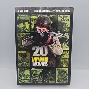 Coffret de 20 films seconde guerre mondiale DVD très bon état - Photo 1/2