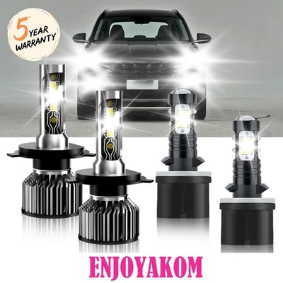 Kit de faros antiniebla LED haz alto y bajo para Hyundai Tucson 2010-2012 2013 Foto 1 de 4