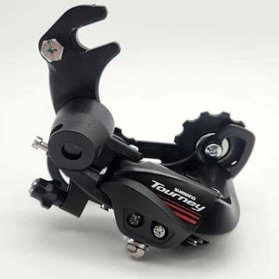 Câmbio traseiro Shimano Tourney A070 7 velocidades gaiola curta bicicleta com cabide RD-A070 - Imagem 1 de 3