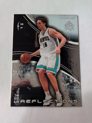 2003-04 Upper Deck Triple Dimensions #38 Pau Gasol NBA HOF Spain Reflections NM+ - Image 1 of 4