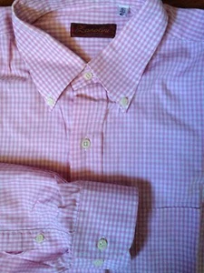 ZANOLINI HERREN HEMD GEBRAUCHT VERSTELLBARE MANSCHETTEN МУЖСКАЯ СОРОЧКА MAN SHIRT  - Bild 1 von 1