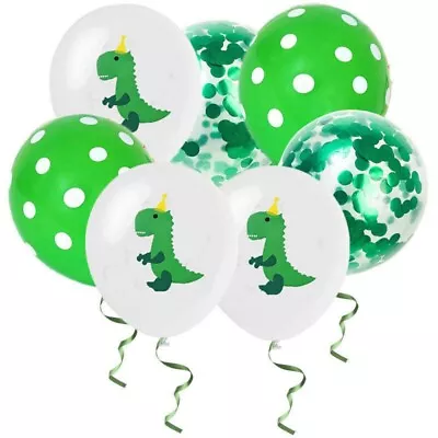 Dinosaur Balloons Kids Birthday Kids Party Supply 15Pcs 12 Home Decorations - Image 1 of 4