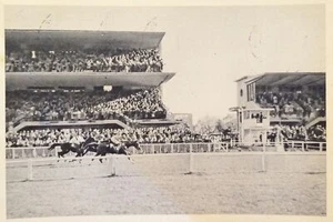 AK - Meran - Die Pferderennbahn beim Großen Preis - 1954 - Bild 1 von 2