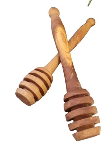 Olivenholz Honiglöffel - Honigheber 10 - 11 cm Unikat Handarbeit - Bild 1 von 1