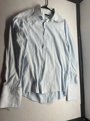Men’s Boss By Hugo Boss Long Sleeve Light Blue Button Down Shirt Sz 16.5/34/35 - Image 1 of 4