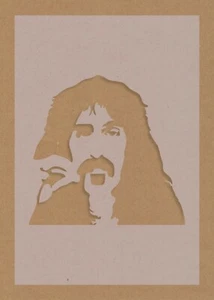 Plantilla Frank Zappa Celebrity Rock Star Shabby Chic De Colección - Imagen 1 de 1