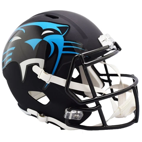 Carolina Panthers NFL Amp Alternate Speed Riddell Mini Helmets Cover