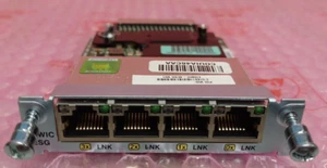 Cisco EHWIC-4ESG 4-Port Gigabit Ethernet Enhanced High Speed WAN Interface Card - Picture 1 of 4