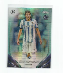 ARSEN ZAKHARYAN 2024 TOPPS CHROME UEFA SOCCER GREEN PRIZM REFRACTOR RC #141 - Picture 1 of 1