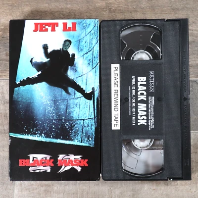Black Mask (VHS, 1999) Jet Li, Martial Arts, Kung-Fu Action - Image 1 of 4