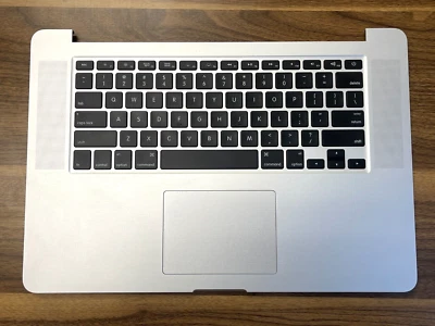 MacBook Pro 15' 2015 A1398 Top Case Handauflage + Touchpad + Tastatur + funktionierender Schläger - Bild 1 von 4