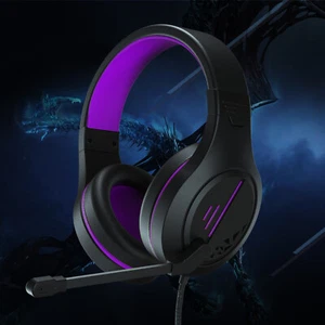 Wired Over-Ear Gaming Headset with Noise Canceling Mic for PS4 PS5 Xbox Switch - Picture 1 of 7