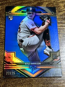 KYLE HARRISON 2024 Triple Threads Rookie Sapphire /25 #114 RC - Picture 1 of 2