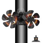 Home Improvement Fireplace Fan Aluminum Black Clamps Thermoelectric Module