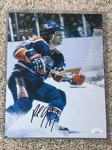 Paul Coffey Signed 8.5x11 Photo JSA Certified Edmonton Oilers Legend - Picture 1 of 2