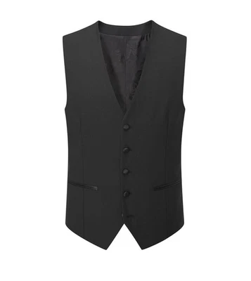 Chaleco De Traje De Cena Skopes Para Hombre En Negro, 34R A 52R - Imagen 1 de 4
