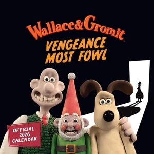 Wallace and Gromit 2026 Square Wall Calendar Officially Licensed - Picture 1 of 7