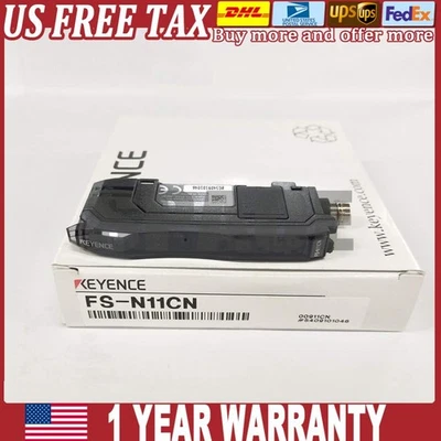 KEYENCE FS-N11CN Fiber Optic Sensor NEW - Image 1 of 2