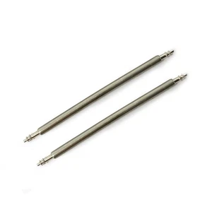 Spring Bars Pins x2 for Watch Straps Bands 1.80mmø Stainless Steel 6mm-22mm - Picture 1 of 1