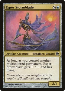 Esper Stormblade LP Alara Reborn Multicolor Vedalken Wizard Mtg Magic English  - Picture 1 of 1