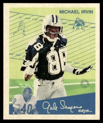 1997 Fleer Goudey II Michael Irvin Dallas Cowboys #88 - Image 1 of 2