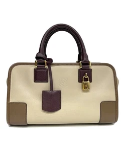 Borsa a mano LOEWE Amazona 28 tricolore autentica donna "D:5.12" H:6.69" W:11.81" 5142 - Foto 1 di 10