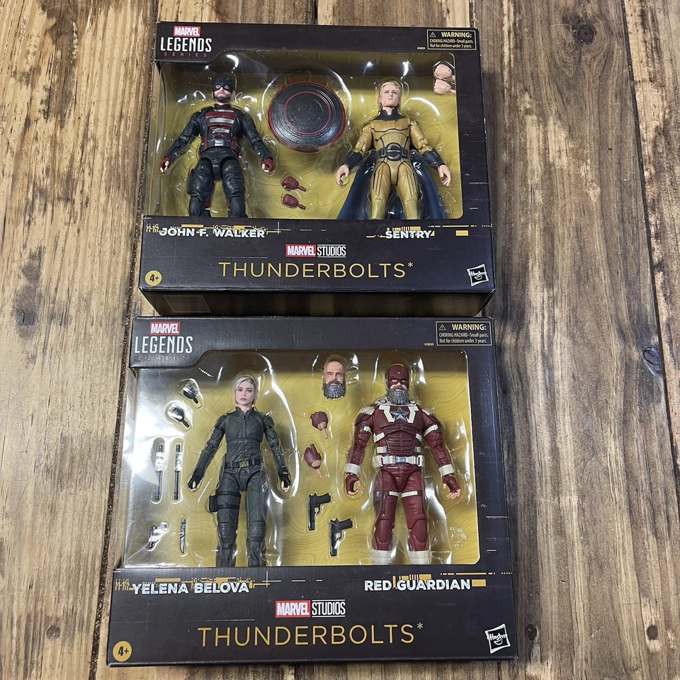 Marvel Legends 6" Thunderbolts Walker Sentry Red Yelana paquete de 2 Foto 1 de 4