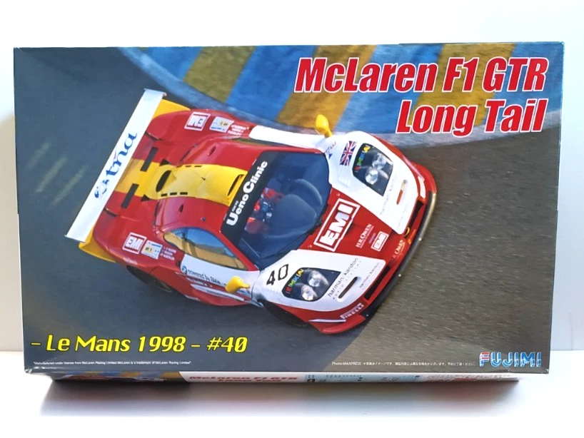FUJIMI 1:24 KIT  AUTO MCLAREN  F1 GTR LONG TAIL  LE MANS 1998 #40   125947 RS-59 - Immagine 1 di 1